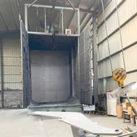 Machine de sablage à crochets automatique pour la dérouillage des pièces de fonderie de structures en acier, certifiée CE
