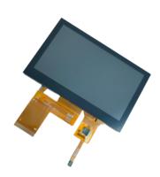 Écran LCD TFT IPS de 4,3 pouces avec résolution 480x272, interface RVB, 40 broches, tactile capacitif, rétroéclairage LED, luminosité 500 cd/m²