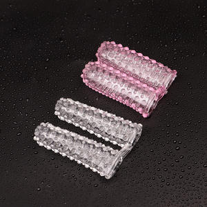 Netphi Bestseller Herren TPE Soft Dildo Ärmel Cockring Klitoris Stimulation Sexspielzeug Individuelle Paare '<span class=keywords><strong>Hot</strong></span> Moments PS001 - Product Image 6