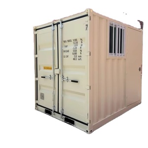 บ้านคอนเทนเนอร์สำเร็จรูปขนาด 9 ฟุต ปรับแต่งได้ ผลิตจากเหล็กคอร์เทน พร้อมประตูและหน้าต่าง เหมาะสำหรับใช้เป็นโรงงาน - Product Image 4