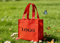 L'usine source vend des sacs à main en tissu tissé personnalisables, écologiques, réutilisables et portables, fabriqués en interne, pour le shopping.