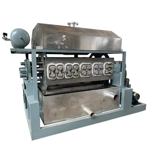 3000pcs/hr paper egg carton making machine electronic products paper tray equipment with dryer line