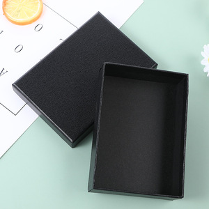 Bán buôn biểu tượng tùy chỉnh chất lượng cao các tông màu đen hộp đồ trang sức đặt hàng Quà tặng hộp đồ trang sức - Product Image 4