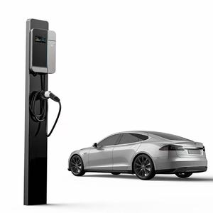 เครื่องชาร์จรถยน<span class=keywords><strong>ต</strong></span>์ไฟฟ้าแบบติดผนัง 7kW/9.6kW/11.5kW เฟสเดียว ได้รับการรับรองมาตรฐาน UL FCC SAE J1772 Type 1 - IP55  พร้อมระบบ RFID/WiFi สำหรับใช้ในบ้านและเชิงพาณิชย์ - Product Image 4