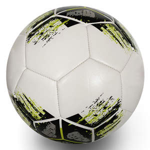 Ballons de football sur mesure fabriqués en usine, vente chaude, couleur personnalisée, matériau PU durable, conception personnalisée OEM, ballons de football d'entraînement - Product Image 3