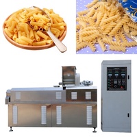Machine industrielle automatique de fabrication de pâtes en acier inoxydable pour la production de macaroni