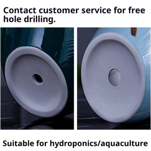 Jarrón de Cerámica de Jingdezhen, Adornos para Sala de Estar, Florero de Alta Gama para Arreglos Florales, <span class=keywords><strong>Maceta</strong></span> Grande, Simple, Moderna, con Esmalte de Color Decorativo - Product Image 4