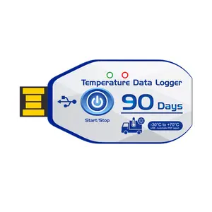 USB-Temperaturrekorder-Daten rekorder 10000 Gruppen Speicher Hochgenauer tragbarer Einweg-Temperatur logger