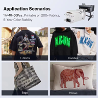 Printpro hybride 3D transfert thermique imprimante numérique à jet d'encre imprimantes automatiques de magazines pour les usines de vêtements vente pour les usines