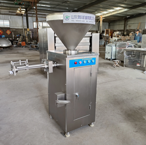 Machine à farcir les saucisses commerciale automatique pneumatique quantitative avec dispositif de torsion <span class=keywords><strong>pour</strong></span> saucisses de <span class=keywords><strong>viande</strong></span> - Product Image 1
