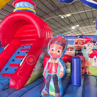 Château gonflable Pat'Patrouille pour enfants, intérieur et extérieur, unisexe, décorations d'anniversaire Pat'Patrouille