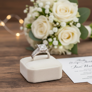 Exclusive <b>Diamond</b> Matching Band Wedding <b>Diamond</b> <b>Rings</b> - Product Image 3