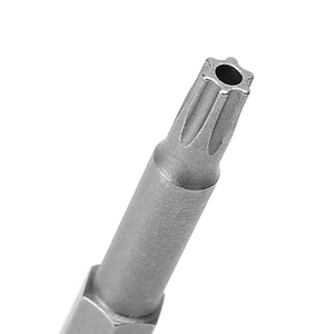 50mm 5 Point Torx Drive Bit 1/4" 6.35mm Hex Shank <b>Screwdriver</b> Kit Power Tools With Center Hole KST-80901 Torx Drive Bit KST-8090 - Product Image 2