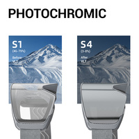 Lunettes de neige photochromiques hommes lunettes de Ski Snowboard masque Anti-buée pour femmes lunettes de Protection UV400 motoneige hiver