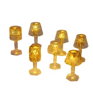 <span class=keywords><strong>Mini</strong></span> Lampe LED Bougie de Table, Lumière Chaude, Veilleuse, Tour Eiffel Lumineuse, Décoration de Chevet pour Noël - Product Image 1