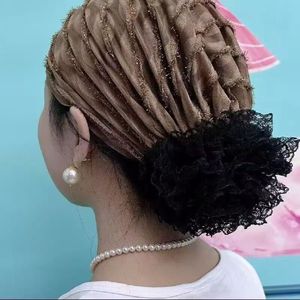 Pañuelo para la Cabeza Musulmán Árabe Ajustable para Mujer YASEEN, Gorro Elástico Modal con Cuerda para Atar - Product Image 6