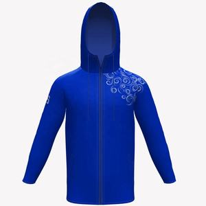 Chaqueta con cremallera de gran tamaño para hombre Sudaderas con capucha con cremallera con estampado personalizado de lana de poliéster unisex - Product Image 3