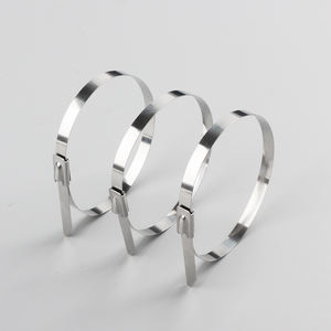 Brida de <span class=keywords><strong>cable</strong></span> de acero inoxidable con revestimiento epoxi autoblocante 4.6X150mm Brida de <span class=keywords><strong>cable</strong></span> - Product Image 4