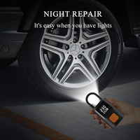 Vente en gros Mini compresseur d'air portable Gonfleur de pneu portable pour voiture Pompe à air rechargeable Gonfleur de pneu personnalisation