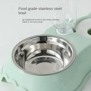 Pet Supplies Automatic Feeding Water Feeder Cat Water Drinker Automatic Refill Floating Bowl