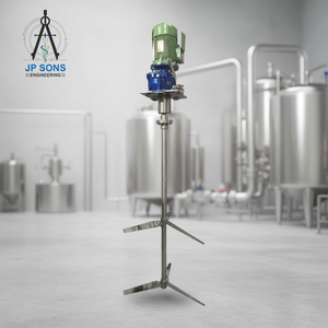Tanque de Dosificación de Acero Inoxidable para Tratamiento de Agua con Agitador Integrado, Capacidad de 1000L, Potencia de 10 kW, 220V, para Productos Químicos Líquidos - Product Image 5