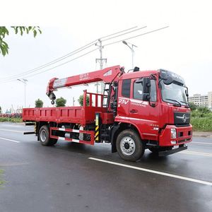 Camion grue de construction Dongfeng D3V 4*2 avec flèche droite Changxing de 8 tonnes, levage puissant et utilisation pratique - Product Image 3