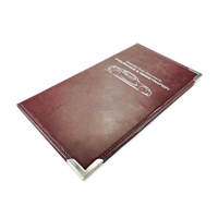 Porte-documents de voiture en vinyle souple Dossier en cuir PVC pour documents Organisateur de documents de véhicule Dossier d'immatriculation de voiture