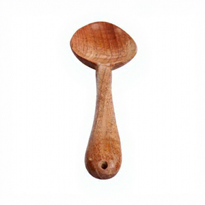 Ensemble d'ustensiles de cuisine en bois d'acacia, 5 pièces, cuillères de cuisine en bois, spatule, louche, spatule à retourner, cuillère de service, résistant à la chaleur - Product Image 2