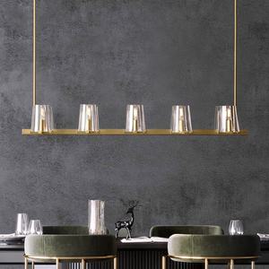 <span class=keywords><strong>Paris</strong></span> Flea Market Grande Chandelier Lámpara de techo de cristal ovalado para entrada Sala de estar Comedor - Product Image 1