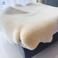 Piel de Oveja 100% Auténtica al por Mayor de Fábrica China para Prendas de Vestir y Fundas de Asientos de Coche