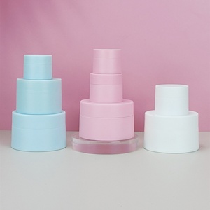 Luxury 5g 10g 15g 30g 50g 100g 150g Empty White Pink Blue Cosmetic Face Body Lotion Double Wall Frosted Pp <b>Plastic</b> Cream <b>Jar</b> - Product Image 4