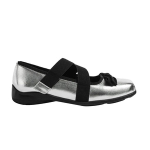 Bailarinas de corte profundo para mujer, ligeras e informales, con un botón de cierre, punta redonda, estilo moderno. - Product Image 6