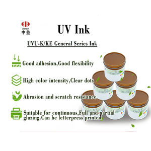 <span class=keywords><strong>Encre</strong></span> UV offset Zhongyi LED-E/EZ Series, séchage rapide par LED et UV, pour carton doré et argenté, carton laser - Product Image 2