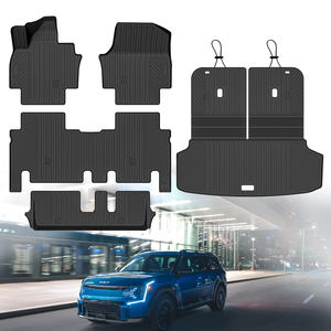 Tapetes de Auto 3D TPE para Todo Clima, EV9 2024 Seltos 6/7 Asientos, Impermeables, Inodoros, Antideslizantes, 3.3mm de Grosor, Juego Completo para <span class=keywords><strong>Interior</strong></span> - Product Image 1