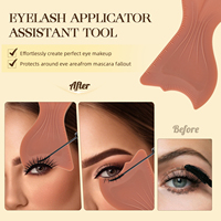 Pochoir en silicone pour blush et contour, kit de pochoir en silicone tout-en-un pour blush, outil de maquillage facile à utiliser pour les débutants, en vrac