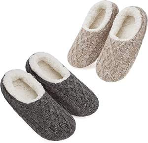 Calzini da <span class=keywords><strong>donna</strong></span> di alta qualità da <span class=keywords><strong>donna</strong></span> con pantofola da interni in maglia antiscivolo antiscivolo Sole pantofole - Product Image 4