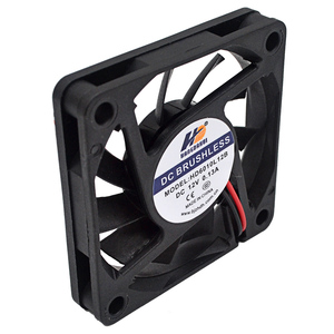 Hangdahui 6010 DC <span class=keywords><strong>ventilatore</strong></span> <span class=keywords><strong>assiale</strong></span> <span class=keywords><strong>12V</strong></span> Mini cuscinetto a sfera 60x60x10mm a basso rumore Brushless motore <span class=keywords><strong>ventilatore</strong></span> con pale in plastica OEM personalizzabile - Product Image 3