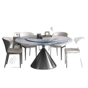 ชุดโต๊ะอาหารและเก้าอี้ทรงกลมคริสตัลทันสมัย - Product Image 3