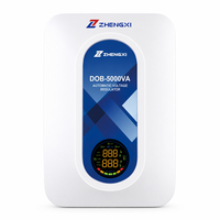 Meter Digital Satu Fasa 1KVA 2kva 5kva 10kva Regulator Tegangan Otomatis AC 220V Harga Pabrik AVR untuk Rumah