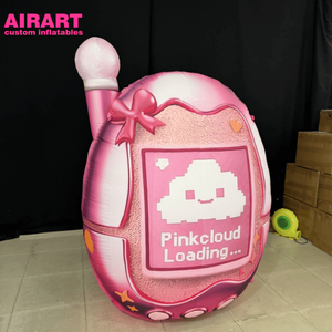 Téléphone Gonflable, Nuage Rose Gonflable <span class=keywords><strong>Tamagotchi</strong></span> pour Décoration de Fête, Accessoire <span class=keywords><strong>Tamagotchi</strong></span> Gonflable Personnalisé Imprimé - Product Image 5