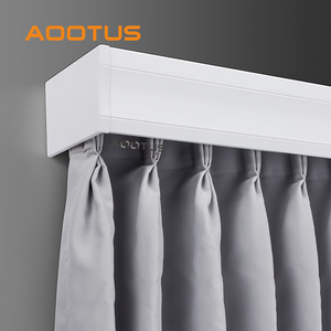 Boîtier de tringle à rideau robuste en aluminium pour double tringle à rideau - Product Image 3