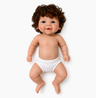 Poupée Reborn en silicone solide de 6 pouces, tenue à la mode, jouet de jeu d'imitation pour enfants, cadeau pour petites filles