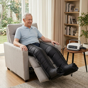 Dispositivo <span class=keywords><strong>de</strong></span> Compresión Secuencial Profesional para Prevenir Coágulos Sanguíneos, Botas <span class=keywords><strong>de</strong></span> Terapia <span class=keywords><strong>de</strong></span> Circulación Sanguínea para una Recuperación Rápida, Masajeadores <span class=keywords><strong>de</strong></span> Piernas - Product Image 1