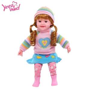 Muñeca <span class=keywords><strong>de</strong></span> Silicona Realista y Económica, Muñeca Americana <span class=keywords><strong>de</strong></span> 18 Pulgadas, Juguete para Niños - Product Image 3