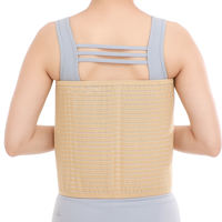 Ceinture de soutien respirante pour fracture de la clavicule YR-527-1 |   Bandage de soutien thoracique réglable pour soulager les côtes cassées, certifié CE, tailles S/M/L