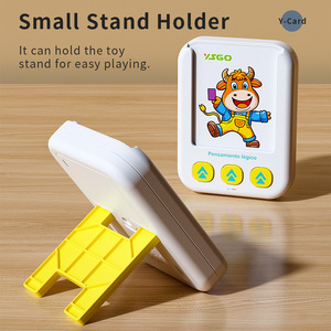 Machine d'apprentissage des cartes espagnoles, jouet éducatif pour enfants de 4 à 6 ans, en plastique, alimenté par piles, pour l'éveil cognitif et les sons - Product Image 3