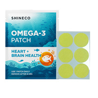 Patch transdermique Omega 3 Premium OEM ODM, patch cutané Omega 3 efficace, patch nutritif quotidien