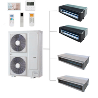 Climatiseur Commercial Inverter Canalisé 3 Tonnes 36000 BTU Haute Efficacité Énergétique Unité CVC Économie d'Énergie Pompe à Moteur AC R-410A