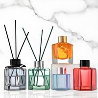 Bouteille diffuseur de parfum 50 ml, flacon diffuseur à bâtonnets, bouteille en verre pour diffuseur de parfum