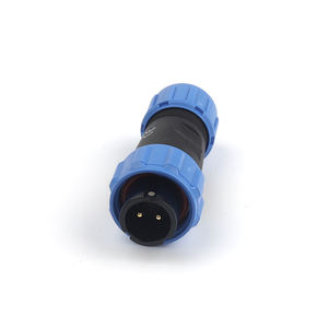 LP/SP13 IP68 Водонепроницаемый 2/3Pin штекер гнездовой розетки, авиационная задняя гайка/фланец/стыковочный разъем, крепежный винтовой проводка панели - Product Image 6